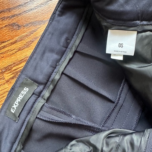 Express dress pants, straight super high rise, 0 short 
NEW w tags. Navy - Picture 2 of 2